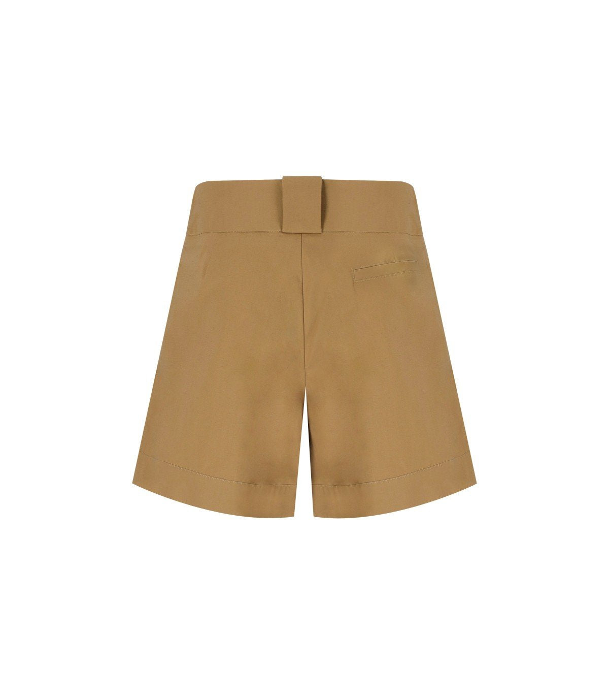 FEDERICA TOSI CLASSIC KHAKI SHORTS