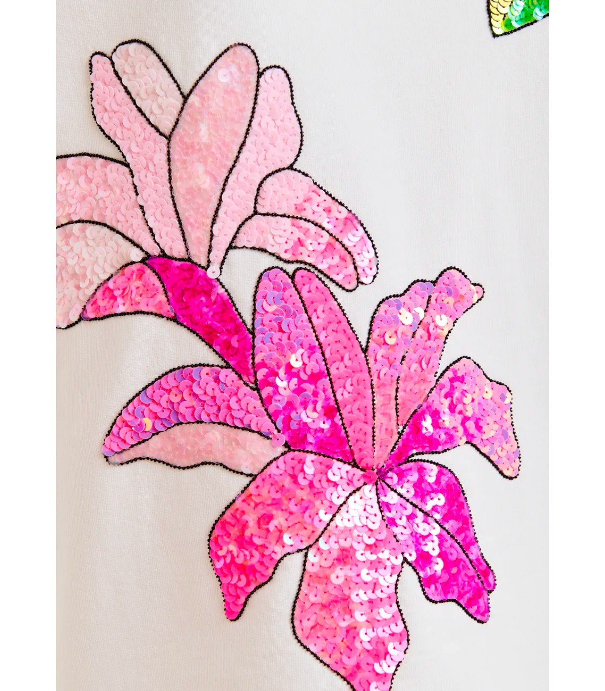 ESSENTIEL ANTWERP HISTAGRAM WHITE SWEATSHIRT