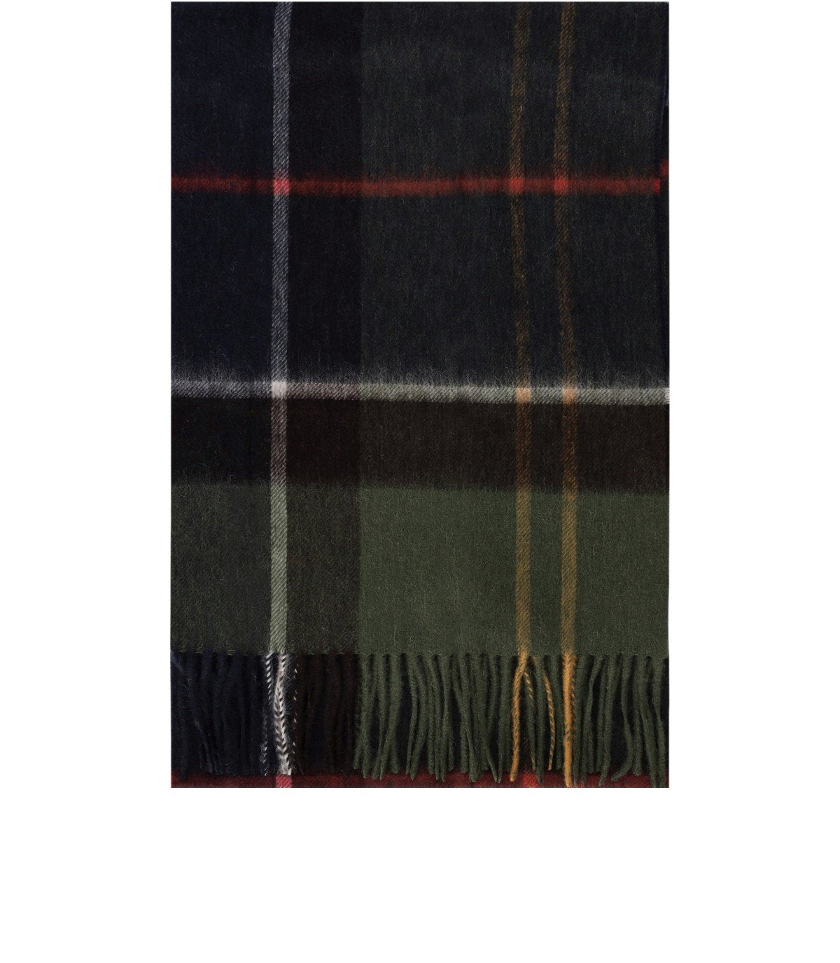 SCIARPA CARRBRIDGE TARTAN VERDE BLU BARBOUR