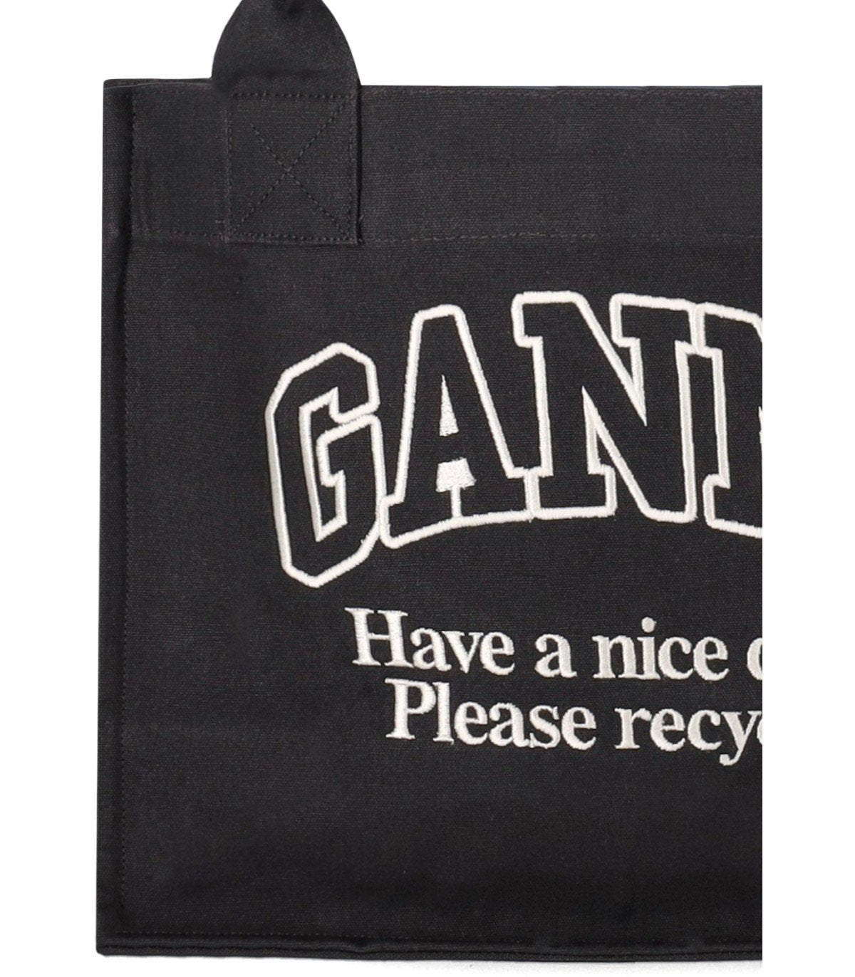 GANNI PHANTOM LARGE SHOPPING BAG