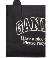 GANNI PHANTOM LARGE SHOPPING BAG