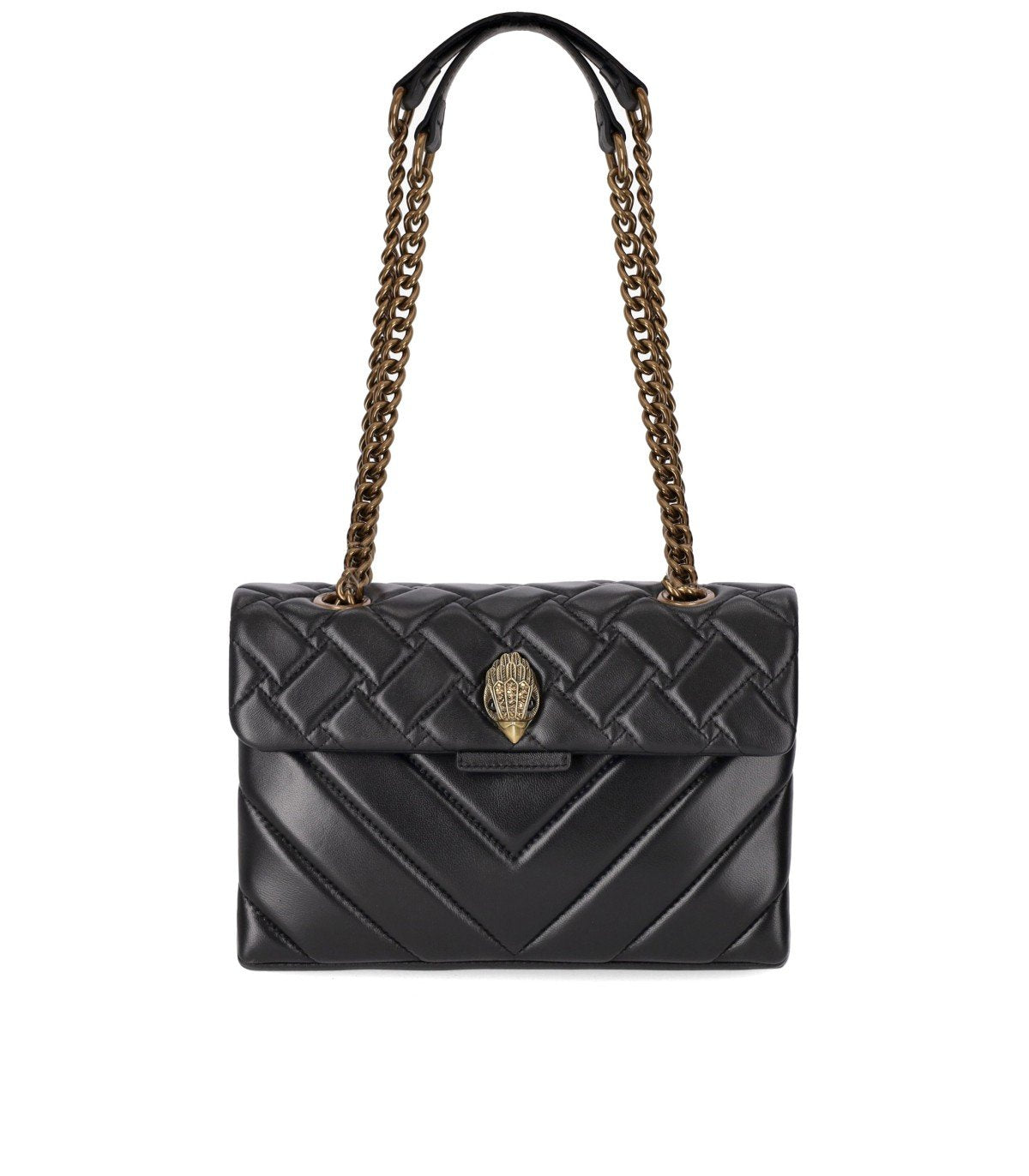 KURT GEIGER KENSINGTON X BLACK SHOULDER BAG