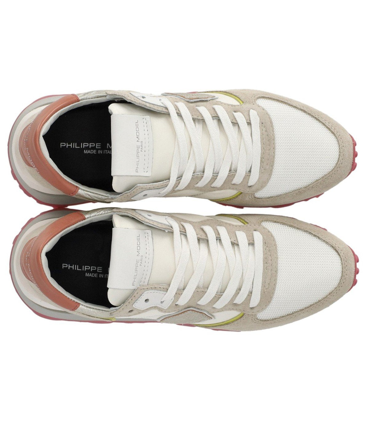 PHILIPPE MODEL TROPEZ WHITE PINK SNEAKER