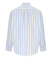 CARHARTT WIP L/S DILLION WHITE LIGHT BLUE SHIRT