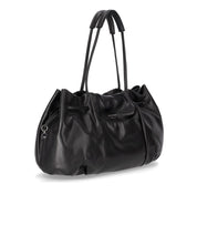 EMPORIO ARMANI BLACK SHOULDER BAG