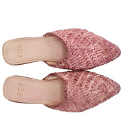 ZOE CHANEL PINK MULE