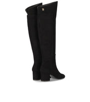 VIA ROMA 15 VR SCHWARZ HOHER STIEFEL MIT ABSATZ