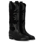 BOTTE TEXANE VENICE NOIRE VIA ROMA 15