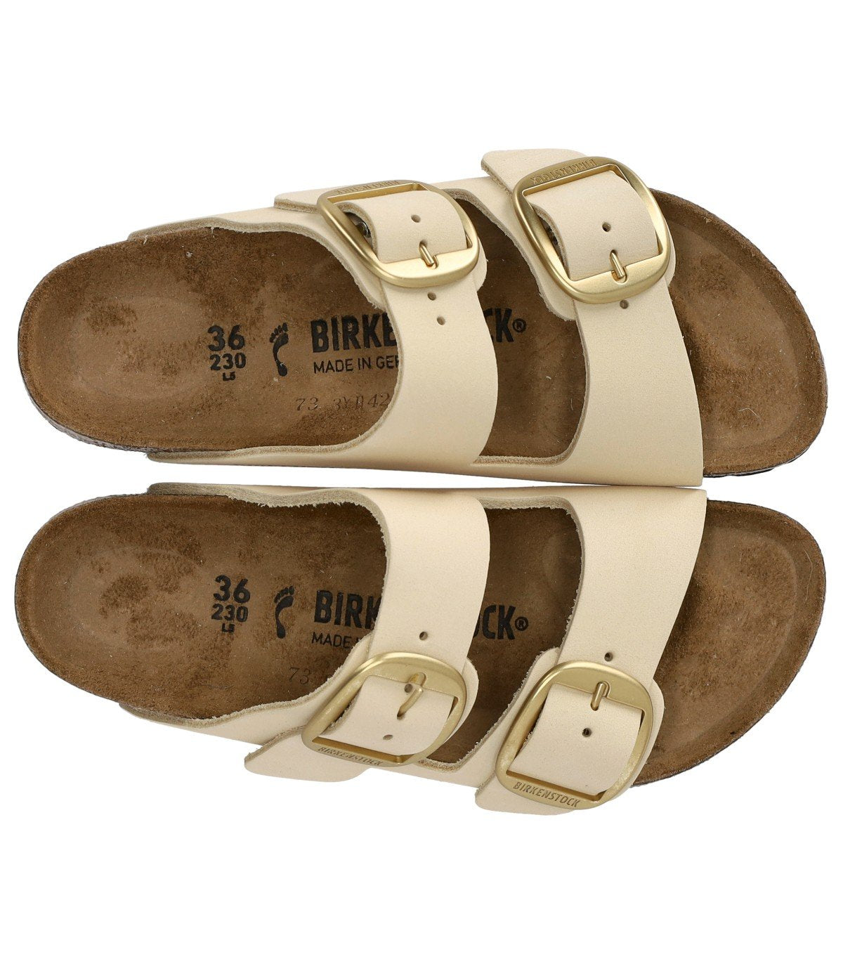 CIABATTA ARIZONA BIG BUCKLE ECRU BIRKENSTOCK