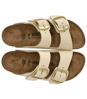 BIRKENSTOCK ARIZONA BIG BUCKLE ECRU SANDALE