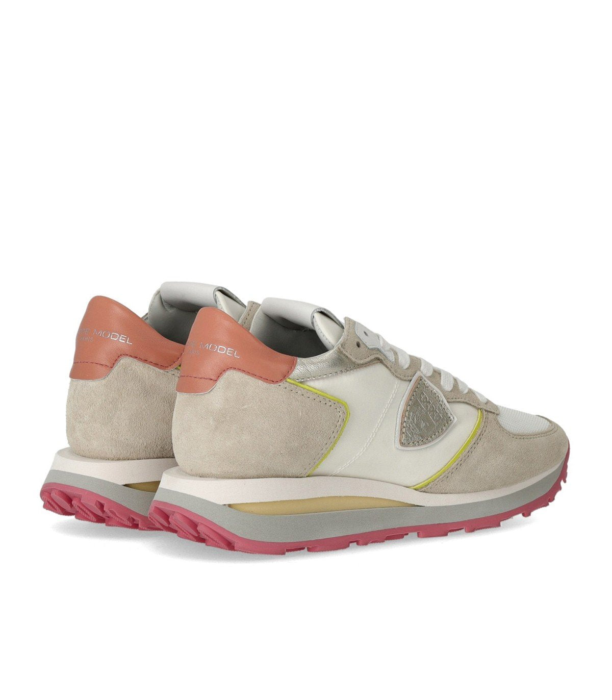 PHILIPPE MODEL TROPEZ WHITE PINK SNEAKER