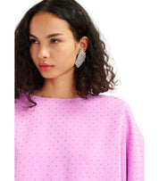 ESSENTIEL ANTWERP HUNDER SILVER EARRINGS