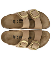 BIRKENSTOCK ARIZONA BIG BUCKLE SANDCASTLE SANDAL