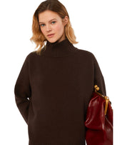 MAGLIONE DOLCEVITA BORGIA CIOCCOLATO MAX MARA WEEKEND