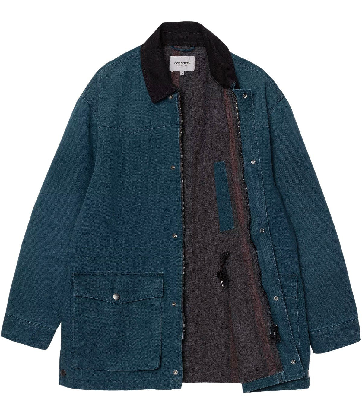 CARHARTT WIP OG SANTA FE DEEP LAGON JACKET