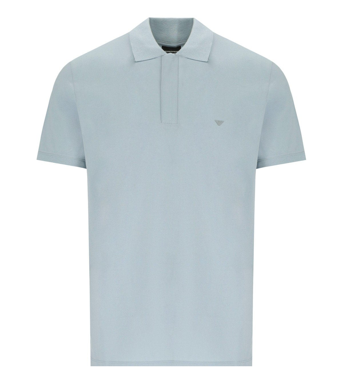 EMPORIO ARMANI TRAVEL ESSENTIAL LIGHT BLUE POLO SHIRT