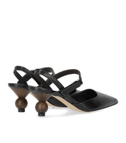 ZAPATO DE TACÓN SLINGBACK PALO NEGRO MAX MARA WEEKEND