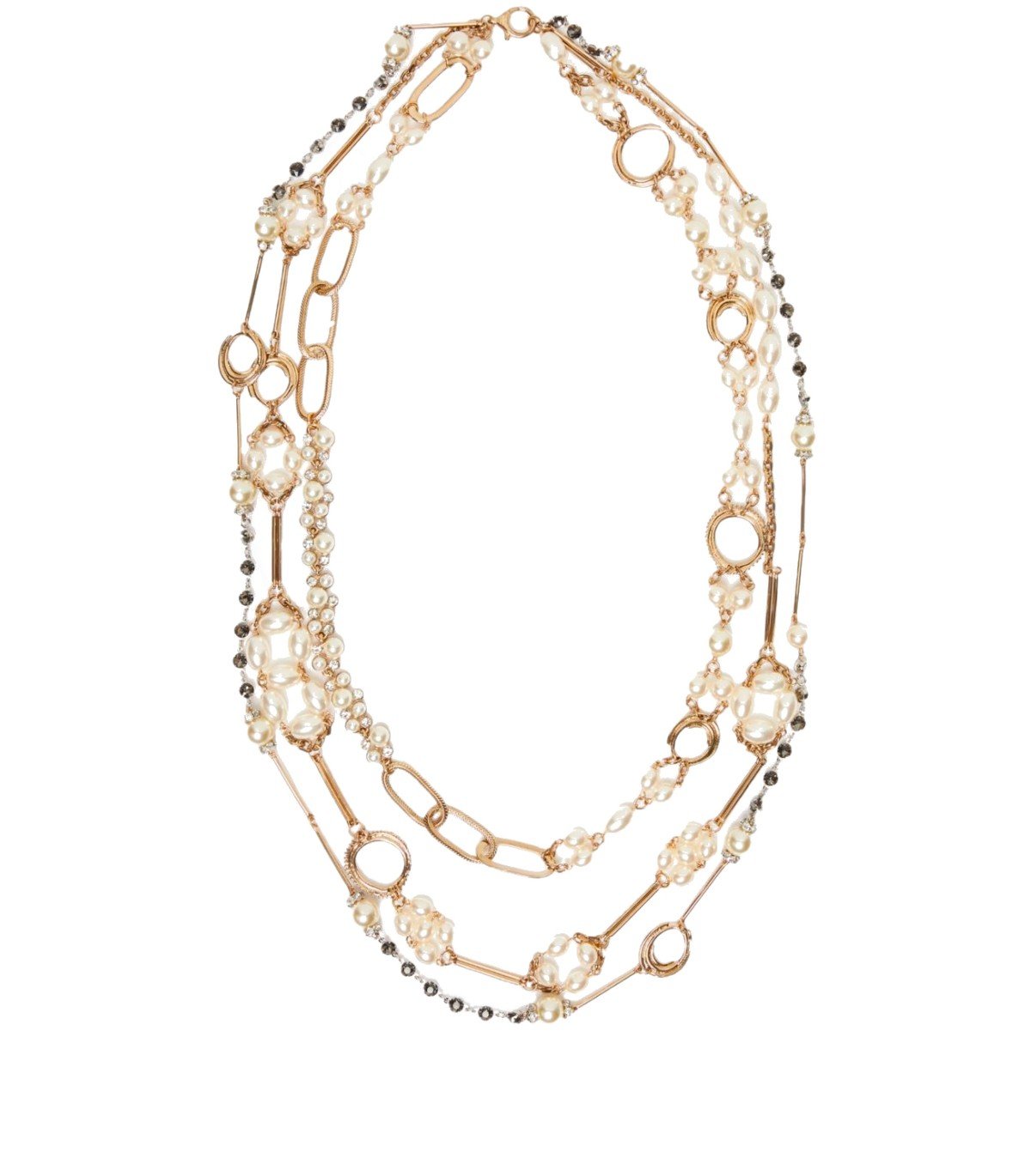 MAX MARA WEEKEND JABOT WHITE NECKLACE – FerrarisBoutique
