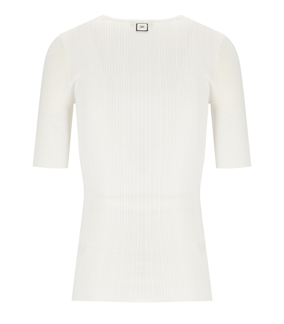 TOP IN MAGLIA AVORIO ELISABETTA FRANCHI