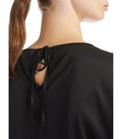 MAX MARA WEEKEND BRONZO SCHWARZES LANGES KLEID