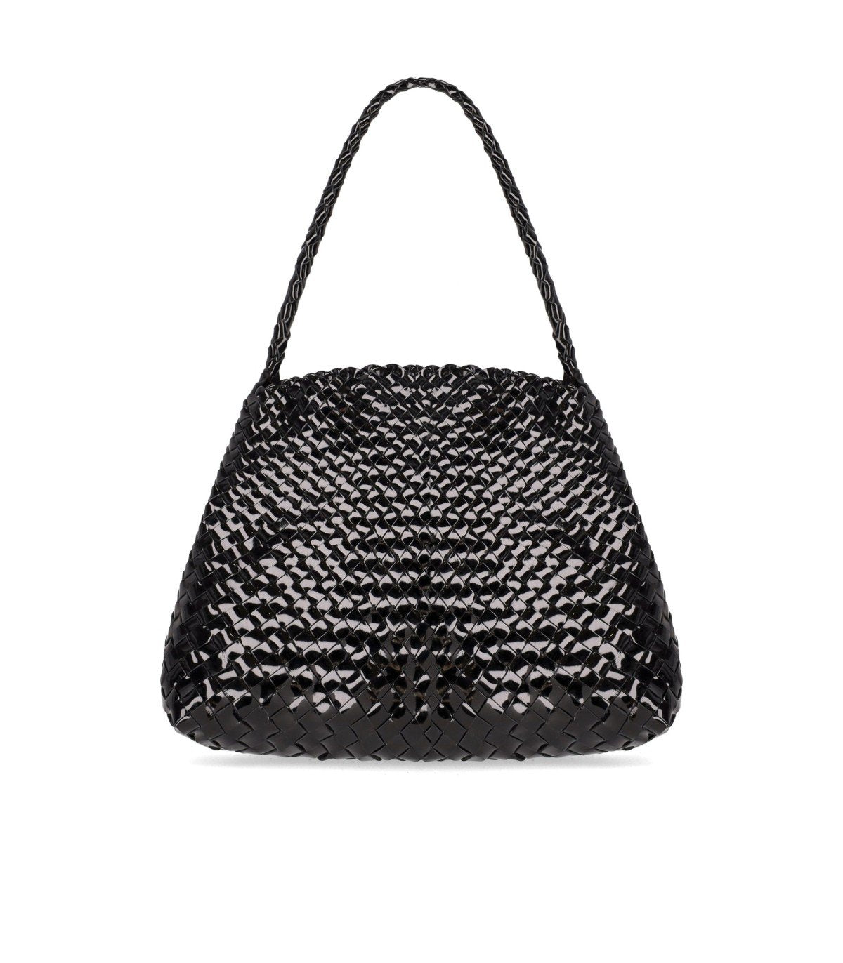 BORSA A SPALLA SANTA MARIA MINI NERA DRAGON DIFFUSION