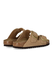 BIRKENSTOCK ARIZONA BIG BUCKLE SANDCASTLE SANDAL