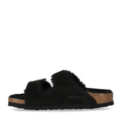 CIABATTA ARIZONA SHEARLING NERA BIRKENSTOCK