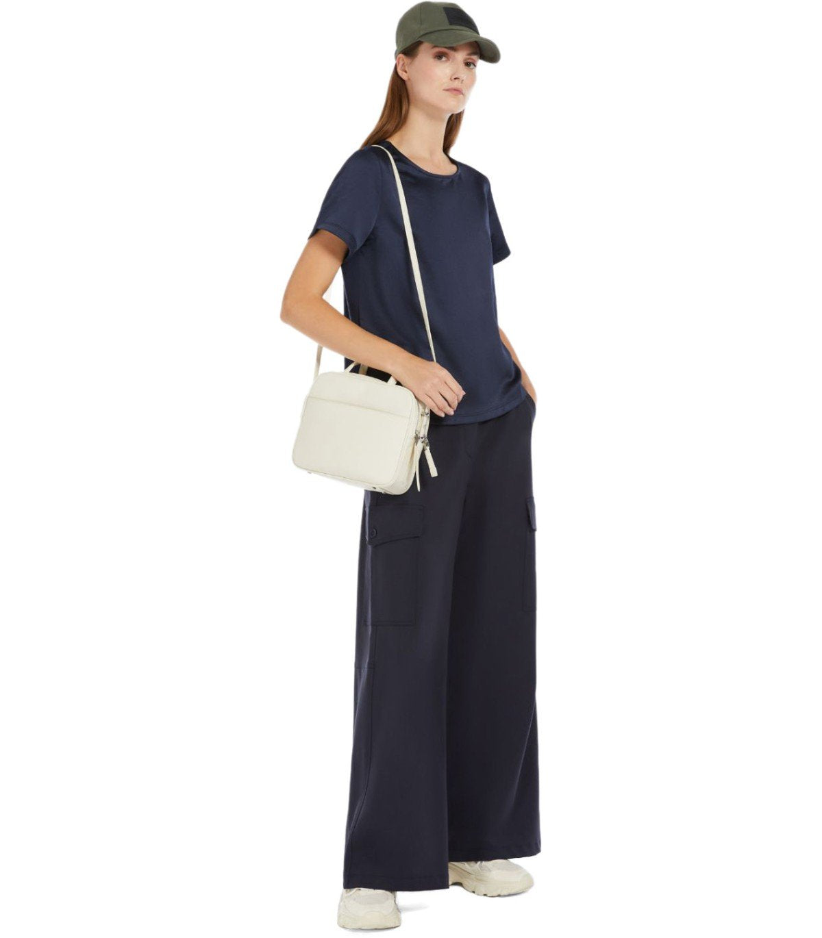 MAX MARA WEEKEND AMBURGO BLUE BLOUSE