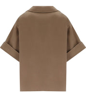 MAX MARA WEEKEND PERA BRUIN KORTE JAS