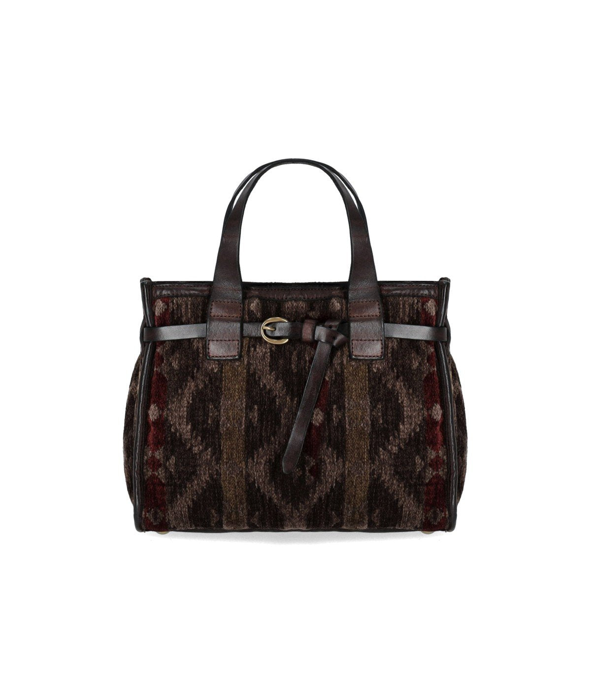 CAMPOMAGGI PATRIZIA BROWN HANDBAG