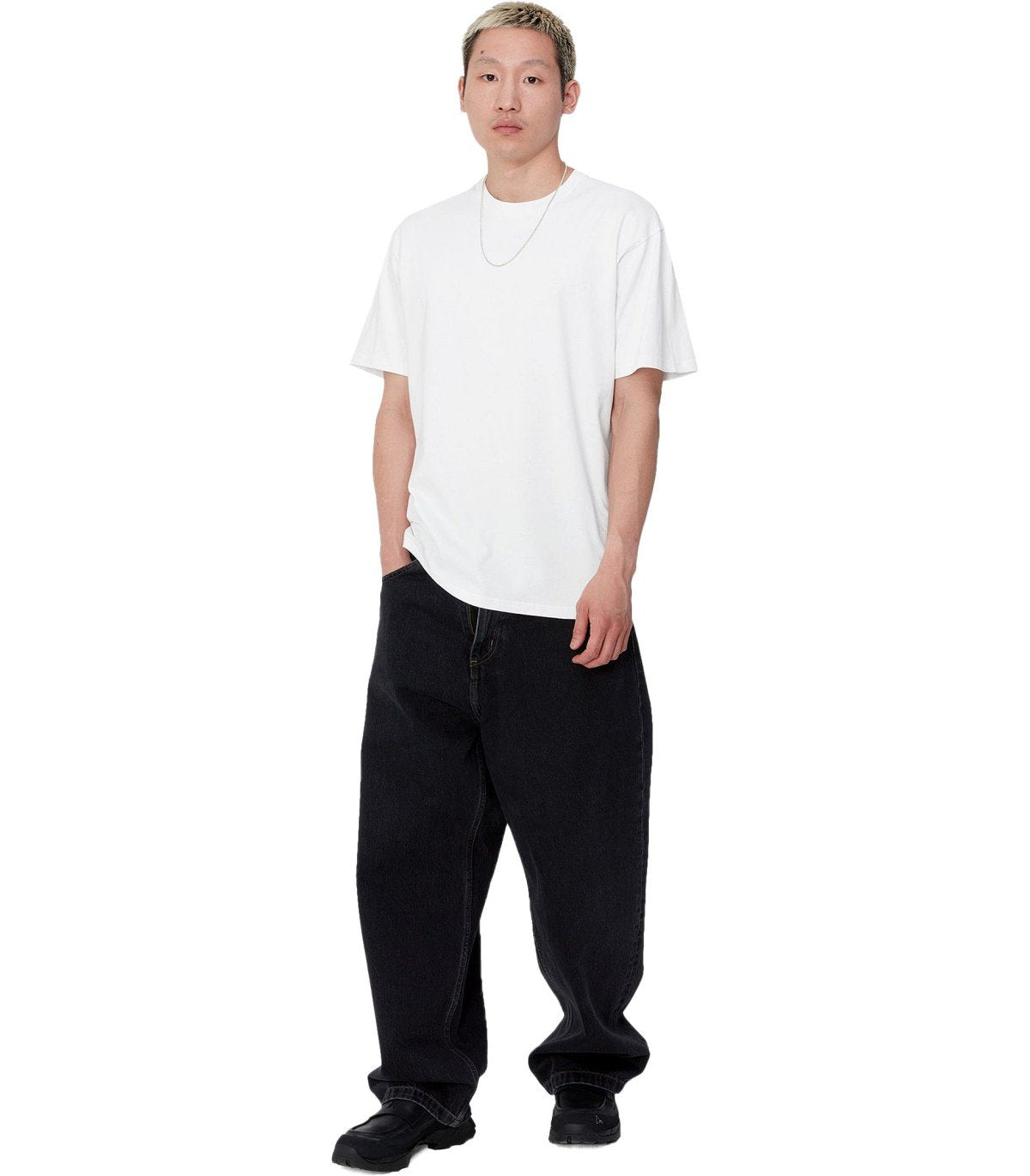 T-SHIRT S/S DUSTER SCRIPT BIANCA CARHARTT WIP
