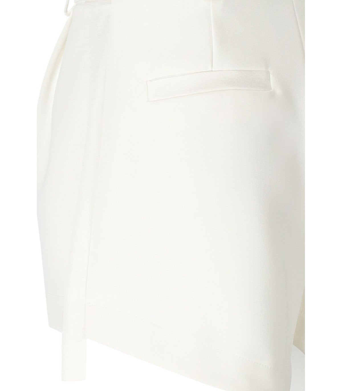 ELISABETTA FRANCHI IVORY SMOKING SHORTS