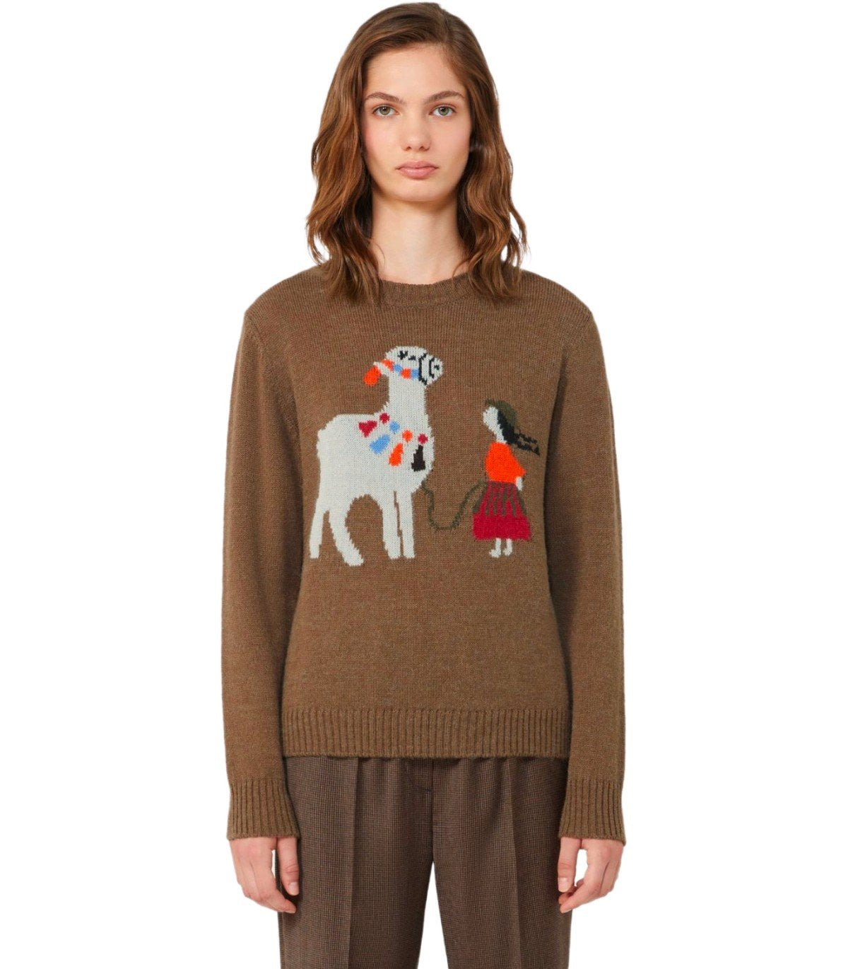 MAGLIONE GIROCOLLO NITRA NOCCIOLA MAX MARA WEEKEND