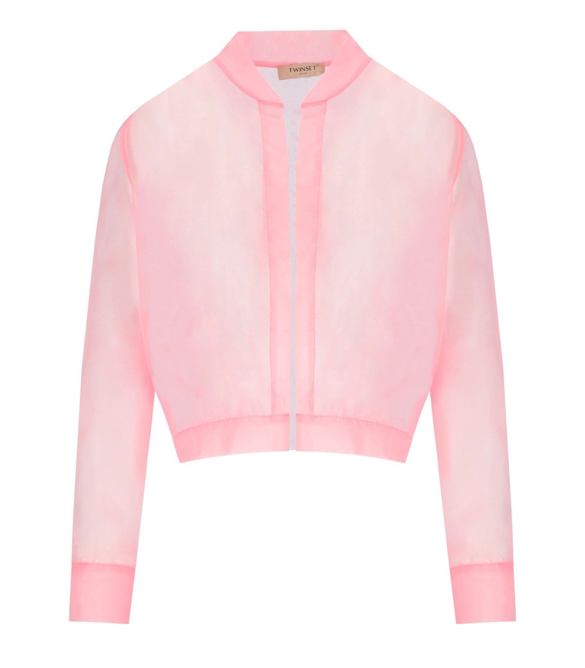 BOMBER IN TULLE PESCA TWINSET