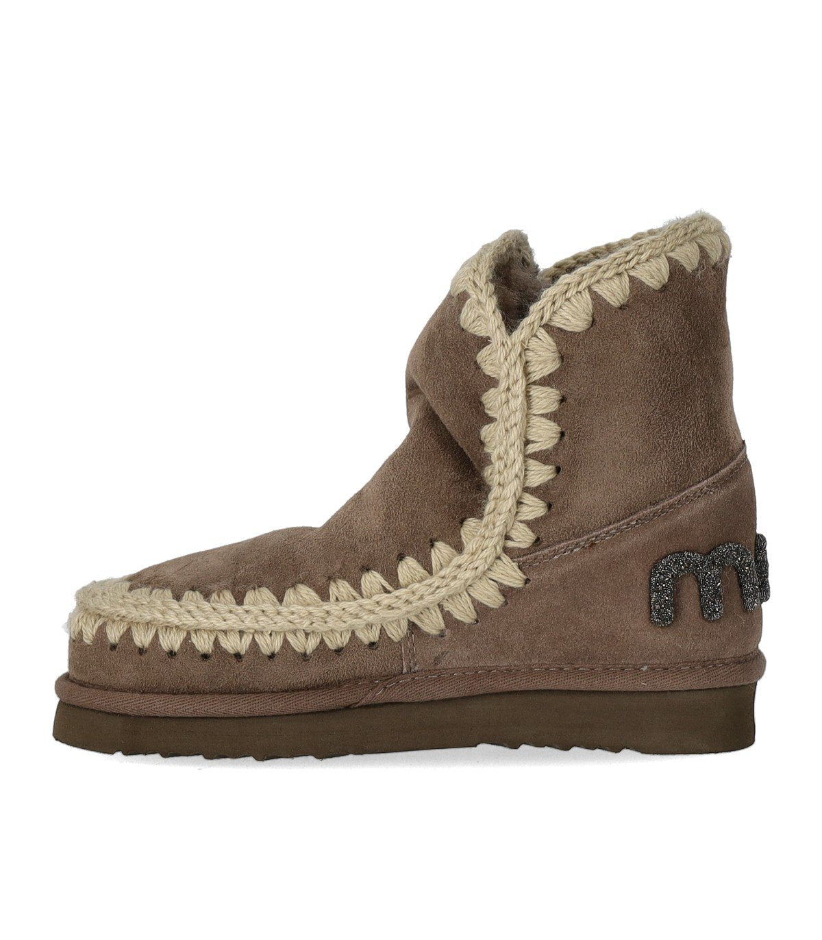 MOU ESKIMO 18 GLITTER LOGO ELEPHANT GREY BOOT