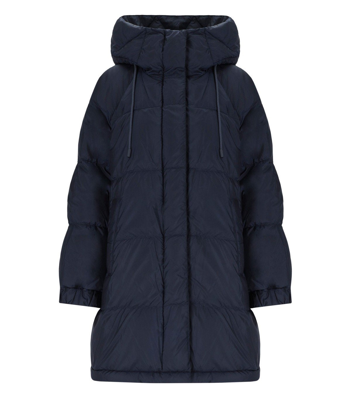 PIUMINO REVERSIBILE CON CAPPUCCIO ANFORA BLU MAX MARA WEEKEND