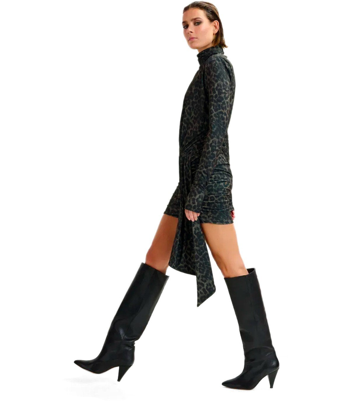 ESSENTIEL ANTWERP IMORTEL BLACK DRESS