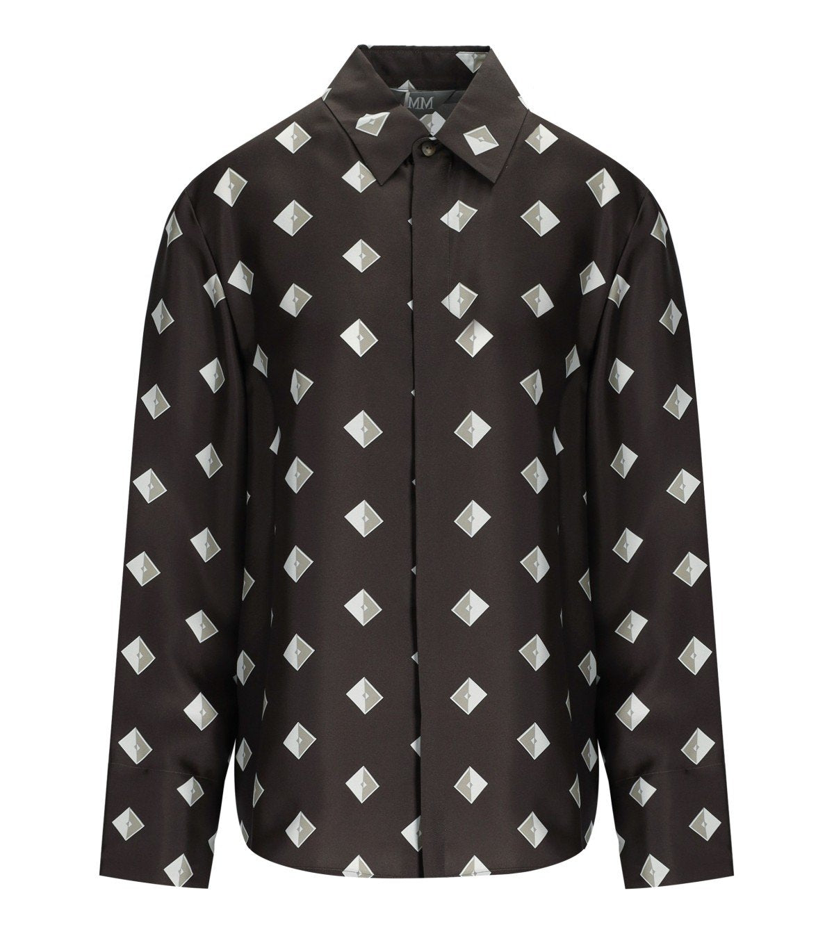 MM MAX MARA ZELIG BROWN SHIRT