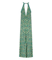 PAHIESA FORMENTERA GRÜNES LANGES KLEID