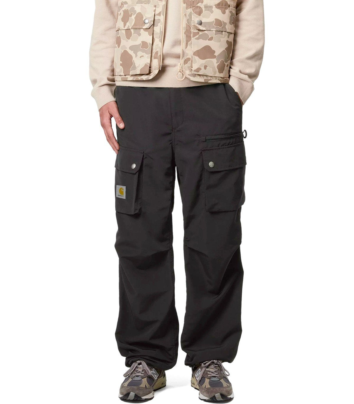 CARHARTT WIP IRWIN BLACK TROUSER