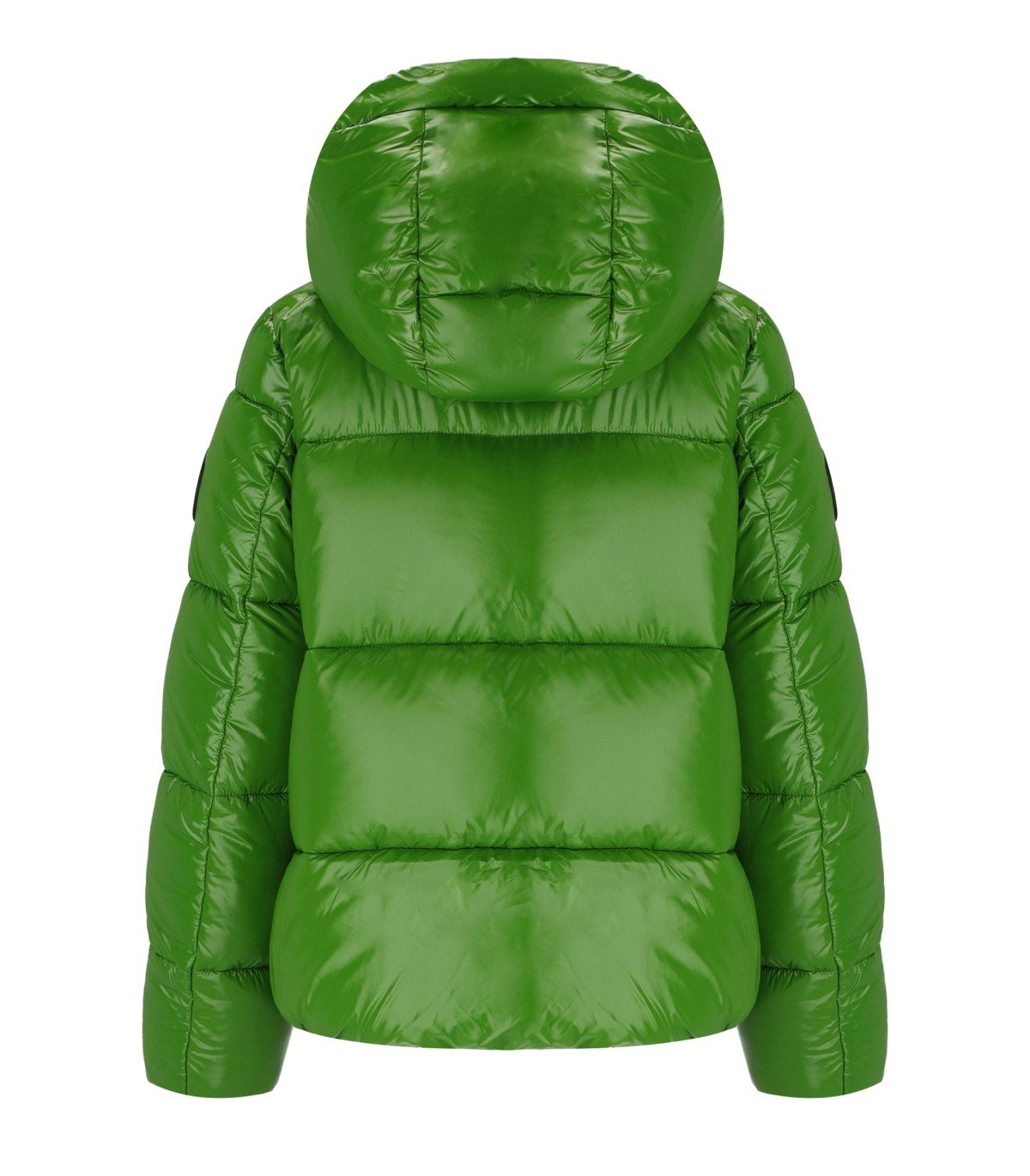 PIUMINO CON CAPPUCCIO BIDDY VERDE SAVE THE DUCK