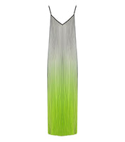 ESSENTIEL ANTWERP HAURUS GREEN LONG DRESS