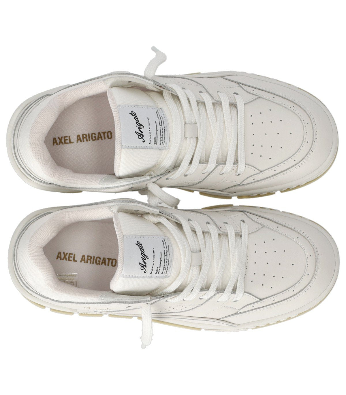 AXEL ARIGATO AREA LO WHITE BEIGE SNEAKER