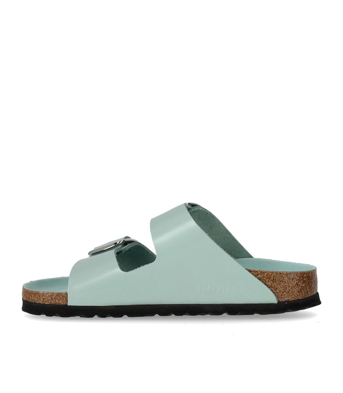 CIABATTA ARIZONA BIG BUCKLE SHINE SURF GREEN BIRKENSTOCK