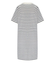MAX MARA WEEKEND PIREO BLUE STRIPED DRESS
