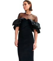 ESSENTIEL ANTWERP ISATIS BLACK DRESS