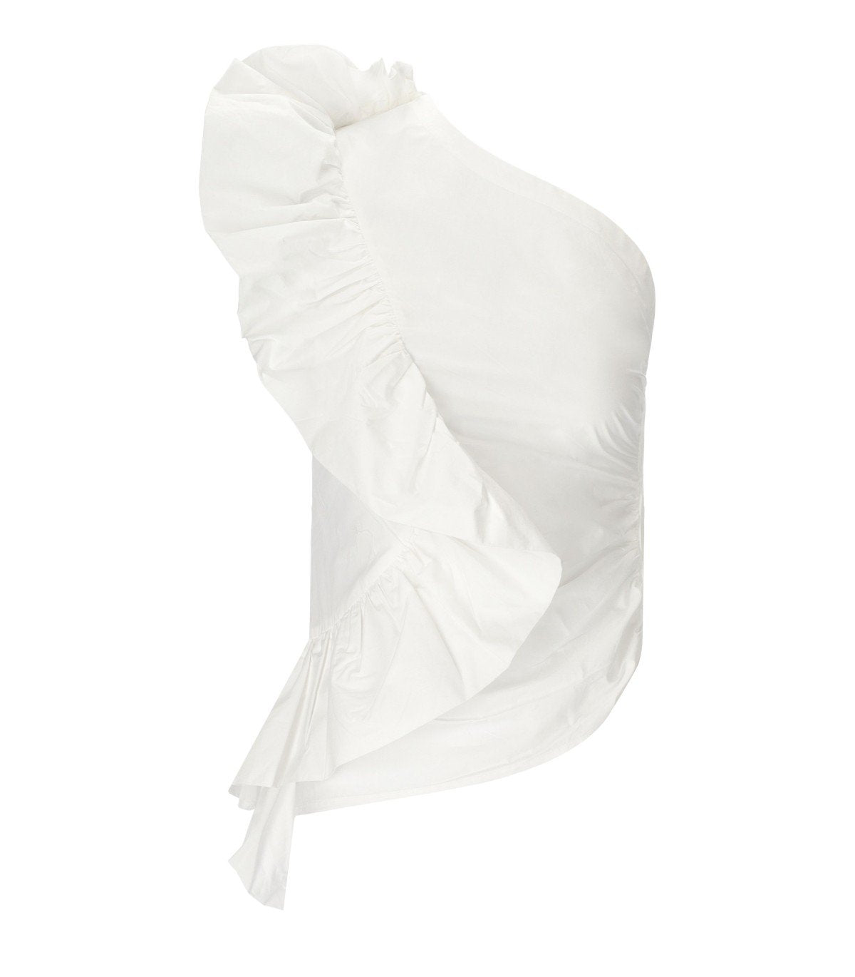 TOP HAVEN ASIMMETRICO BIANCO ESSENTIEL ANTWERP