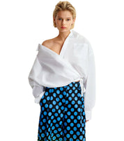 ESSENTIEL ANTWERP HARE2 WHITE BLOUSE