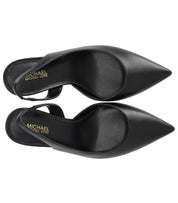 MICHAEL KORS ALINA FLEX BLACK SLINGBACK PUMPS