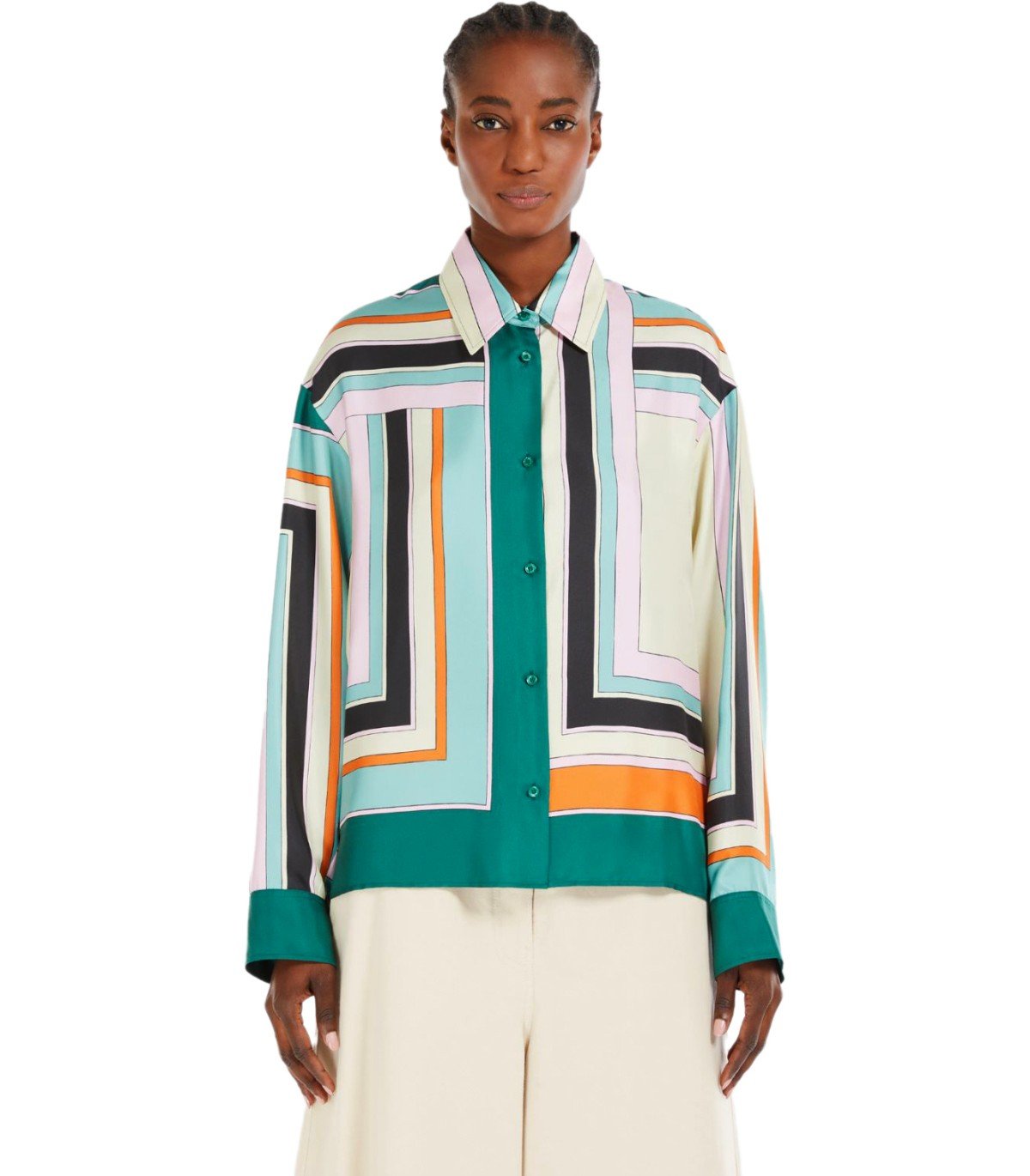 MAX MARA WEEKEND FORMIA MULTICOLORED SHIRT